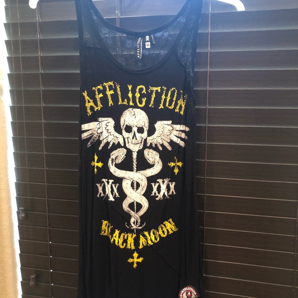 Affliction tank top